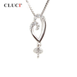 Heart Shaped 925 Zircon Charms Pendant for Women SP067SB