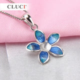 Sterling Silver Plumeria Flower Charm Pendant for Jewelry Making