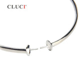 Adjustable Silver Bracelet Charm Bangle for Women Jewelry Gift