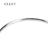 Adjustable Silver Bracelet Charm Bangle for Women Jewelry Gift
