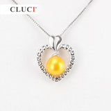 925 Sterling Silver Heart Pendant Necklace Jewelry Making
