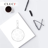 925 Silver Snowflake Pattern Christmas Pendant