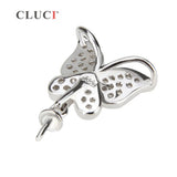 925 Sterling Silver Butterfly Charms Pendant for Women Jewelry SP138SB