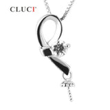 Small Pearl Pendant Mounting for Women Necklace SP127SB