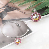 925 Silver Maple Leaf Cage Pendant for Pearl Necklace