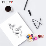 Cat Pendant Zircon Gemstone Silver 925 Women Jewelry