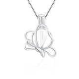 925 Silver Butterfly Charms Pendant Jewelry Gift for Girls SC036SB