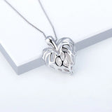 925 Silver Canada Maple Leaf Charm Pendant Women Jewelry SC076SB
