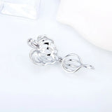 925 Silver Canada Maple Leaf Charm Pendant Women Jewelry SC076SB