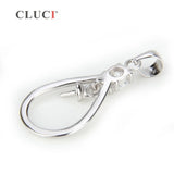 925 Silver Oval Pendant for Necklace Women Jewelry SP105SB