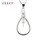 925 Silver Oval Pendant for Necklace Women Jewelry SP105SB