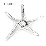925 Sterling Silver Starfish Pendant for Women