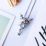 925 Silver Christmas Deer Pearl Locket Pendant for Women SC336SB