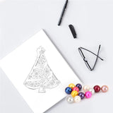 Sterling Silver Christmas Tree Pendant Holiday Gift Women Jewelry