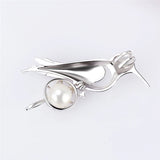 925 Sterling Silver Bird Charm Pendant Jewelry Gift for Women