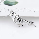 925 Sterling Silver Bird Charm Pendant Jewelry Gift for Women