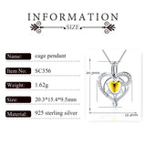 925 Sterling Silver Elephant Pendant Necklace