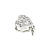 925 Silver Double Heart Pendant for Women SP093SB