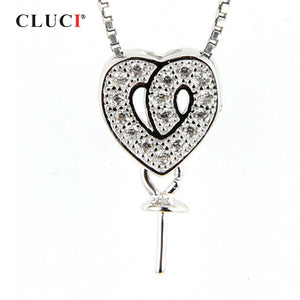 925 Silver Double Heart Pendant for Women SP093SB