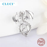 Dragon Charms Pendant Silver 925 Jewelry for Women