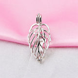 925 Sterling Silver Ballet Girl Cage Pendant