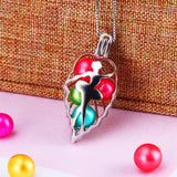 925 Sterling Silver Ballet Girl Cage Pendant