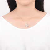 925 Silver Pearl Locket Pendant for Women Necklace Making Mother's Gift