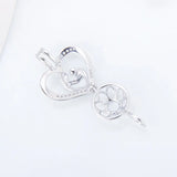 925 Silver Pearl Locket Pendant for Women Necklace Making Mother's Gift