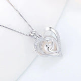 925 Silver Pearl Locket Pendant for Women Necklace Making Mother's Gift