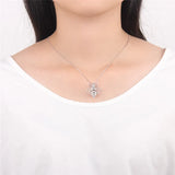 Spider Pendant 925 Sterling Silver Necklace Accessory