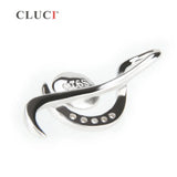 Silver 925 Music Note Pearl Pendant Mounting Women Jewelry Making