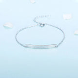 Love Heart Angel Swing 925 Silver Pendant Bracelet