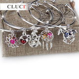 Silver 925 Round Adjustable Bracelet for Women Jewelry Making