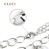 Silver 925 Bracelet for Women with Pearl Charms SB035SB