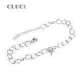 Silver 925 Bracelet for Women with Pearl Charms SB035SB