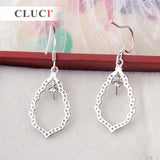 925 Silver Zircon Water Drop Earrings for Women SE112SB