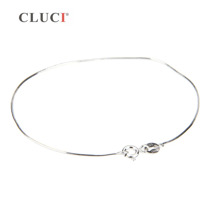 925 Silver Snake Bracelet Women's Jewelry Lobster Clasp