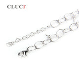 Silver 925 Bracelet with Pearl Charms for Women SB037SB