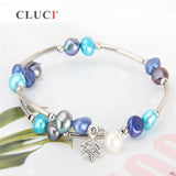 Freshwater Pearl Bracelet Charm Jewelry FB1001SB