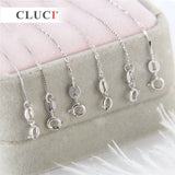 925 Sterling Silver Chain Necklace w/ Spring Clasp for Pendant
