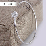Adjustable Tiny Flower Bijoux 925 Sterling Silver Bracelet