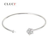 Adjustable Tiny Flower Bijoux 925 Sterling Silver Bracelet