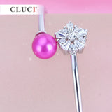 Adjustable Tiny Flower Bijoux 925 Sterling Silver Bracelet