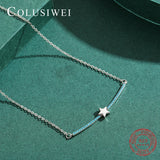 925 Sterling Silver Turquoise Pendant Necklace for Women