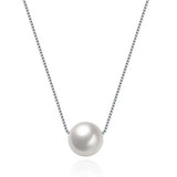CMX02 Charm Shell Pearl Jewelry 925 Sterling Silver Pearl Necklace Pendant