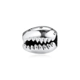 Coffee Bean Shell Charms 925 Silver Beads Jewelry Fit Bracelets & Bangle