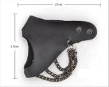 Layer Hiphop Bracelet Double Button Adjustable Street