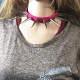 Women Sexy Leather Choker Belt Punk Goth Collar Harajuku Necklace