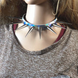 Women Sexy Leather Choker Belt Punk Goth Collar Harajuku Necklace