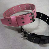 Women's Leather Collar Street Dance Necklace